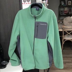 Vineyard Vines Men’s Starboard Green Fleece jacket